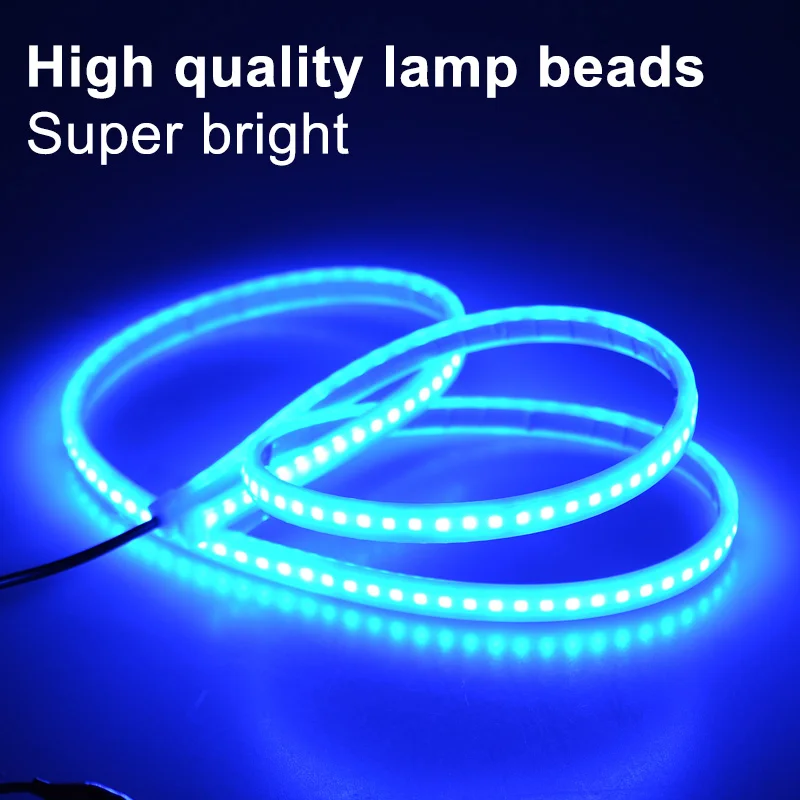 12v Car Scan Lighting Daytime Running Light Car Hood Light Strip Waterproof Auto Diy Cutter Lights Decorative Ambient Neon Lamp led strip lights led car lights led lights led atmosphere lamp led light strip led car decorative lights led car decoration lamp car ambient lights led atmosphere lighting