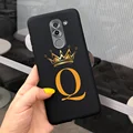 Letter - black - Q
