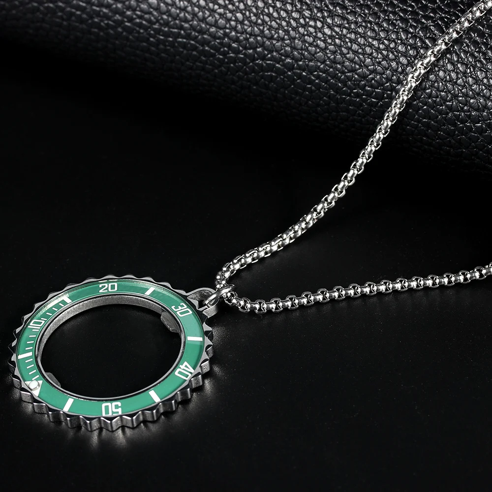 Ceramic Watches speedometer speed dial Green Water Ghost Necklace bottle opener