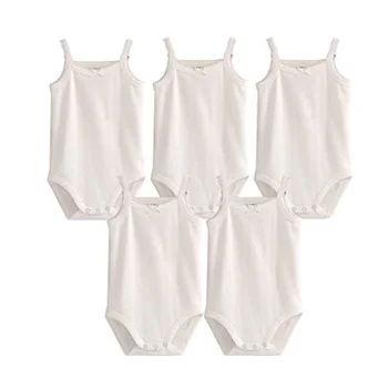 Sleeveless Cotton Baby Romper 1