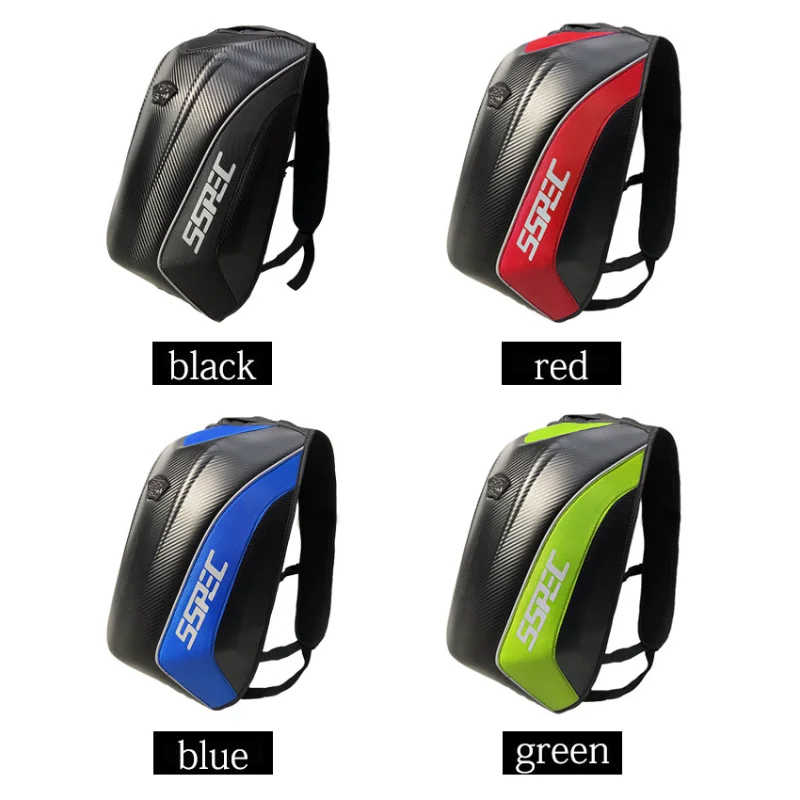 

Waterproof Motorcycle Backpack Full Face Helmet Backpack Rider Bag Reflective Travel Bag Motorbike Helmet Bags Men High Capacity