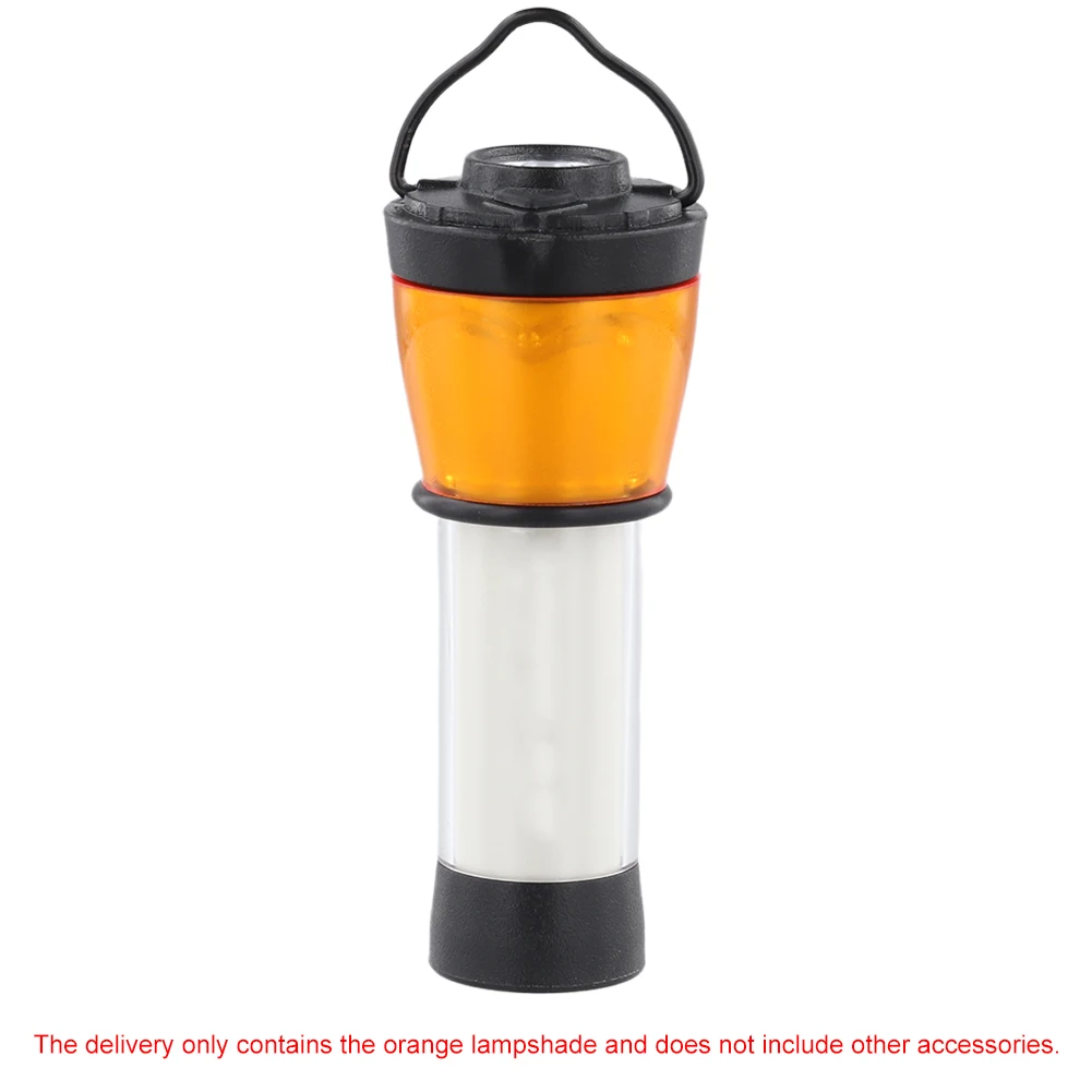 Orange Light Protective Cover Color Change Camping Light Cover Plastic Lantern Cover Lightweight for Camping Light