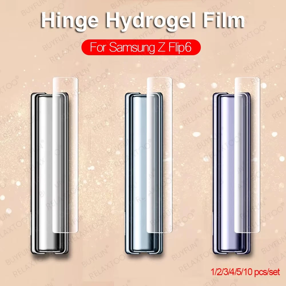 Screen Protector 1-10Pcs Hinge Hydrogel Film For Samsung Galaxy Z Flip 6 7