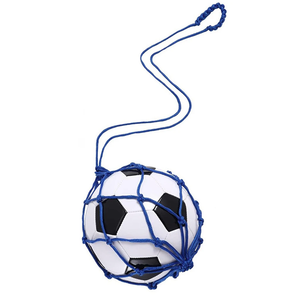 Football Kick Trainer Fits Ball Size 3 4 5 Soccer Return Trainer Net Soccer Ball Trainer Net for Youth Adults Training Equipment