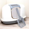 Extra Wide Cat Litter Scoop Ergonomic Handle Deep Shovel for Efficient Waste Removal Reusable Litter Box Cleaning Tool Heavy 3