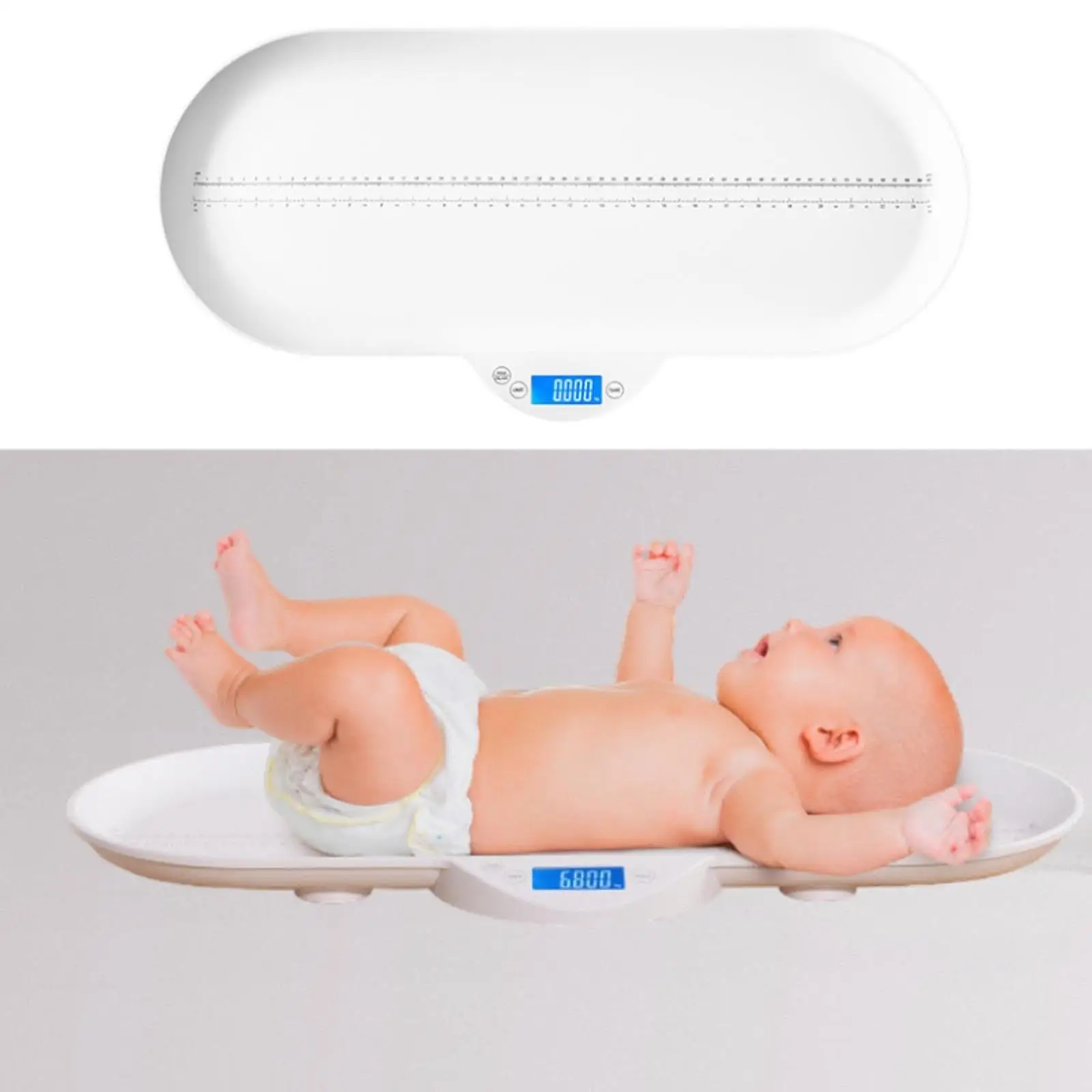 Baby Scale Pet Scale,Portable,Lightweight,Max 30kg,Multipurpose,Infant Scale,Baby Weight Scale for Baby Infant,Dogs,Puppy