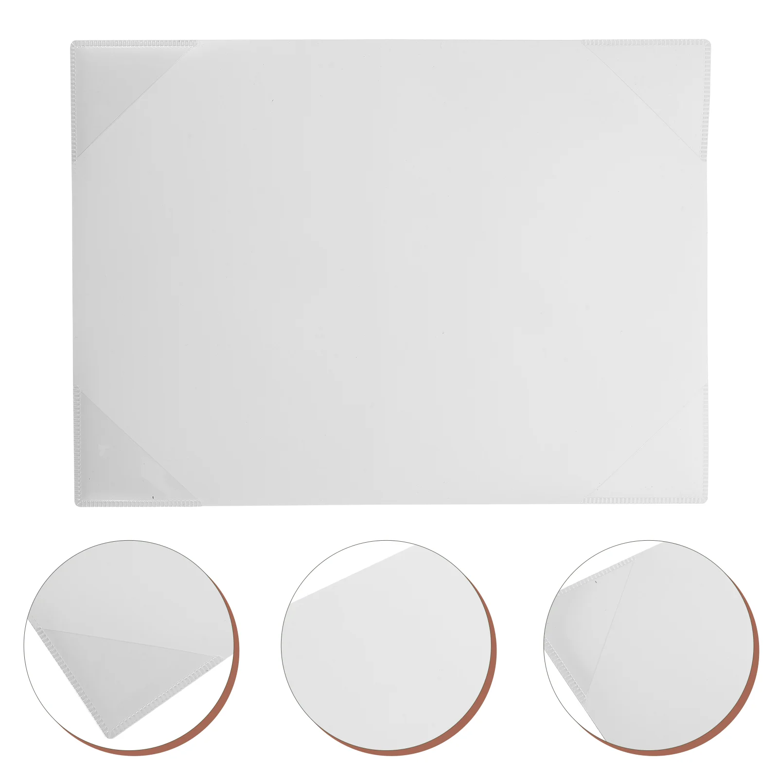 사무실용 마그네틱 문서 가방 폴더, 종이 보호대 확인, 다목적 파일 투명 거치대 PVC