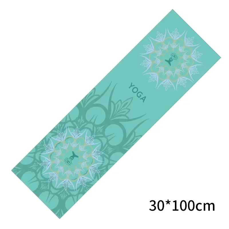 Eco-Friendly Non-Slip Yoga Towel - Sweat Absorbent Fitness Mat Cover