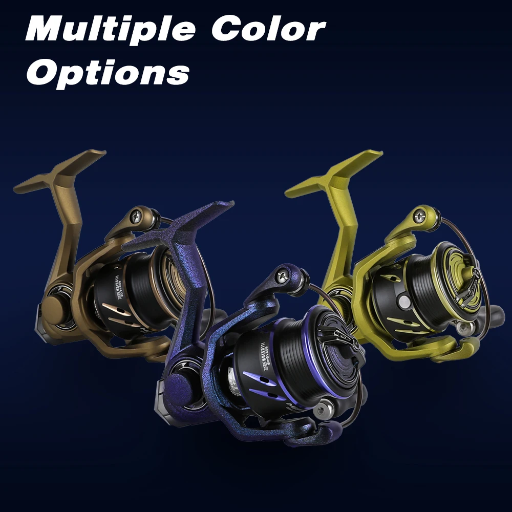 Mifine ILLUSION Fishing Reel Lightweight Spinning reels 800 4.8:1 4kg Grag 5+1 Ball Bearings Trout Fishing Saltwater Freshwater spinning fishing reels,fishing reels