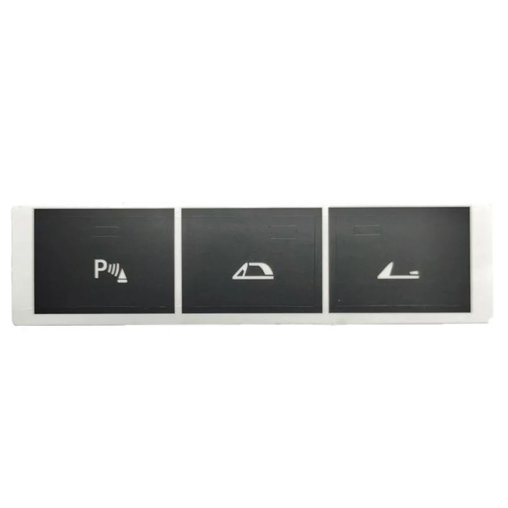 

Car Center Console Button Repair Decals Stickers Replacement Accessories