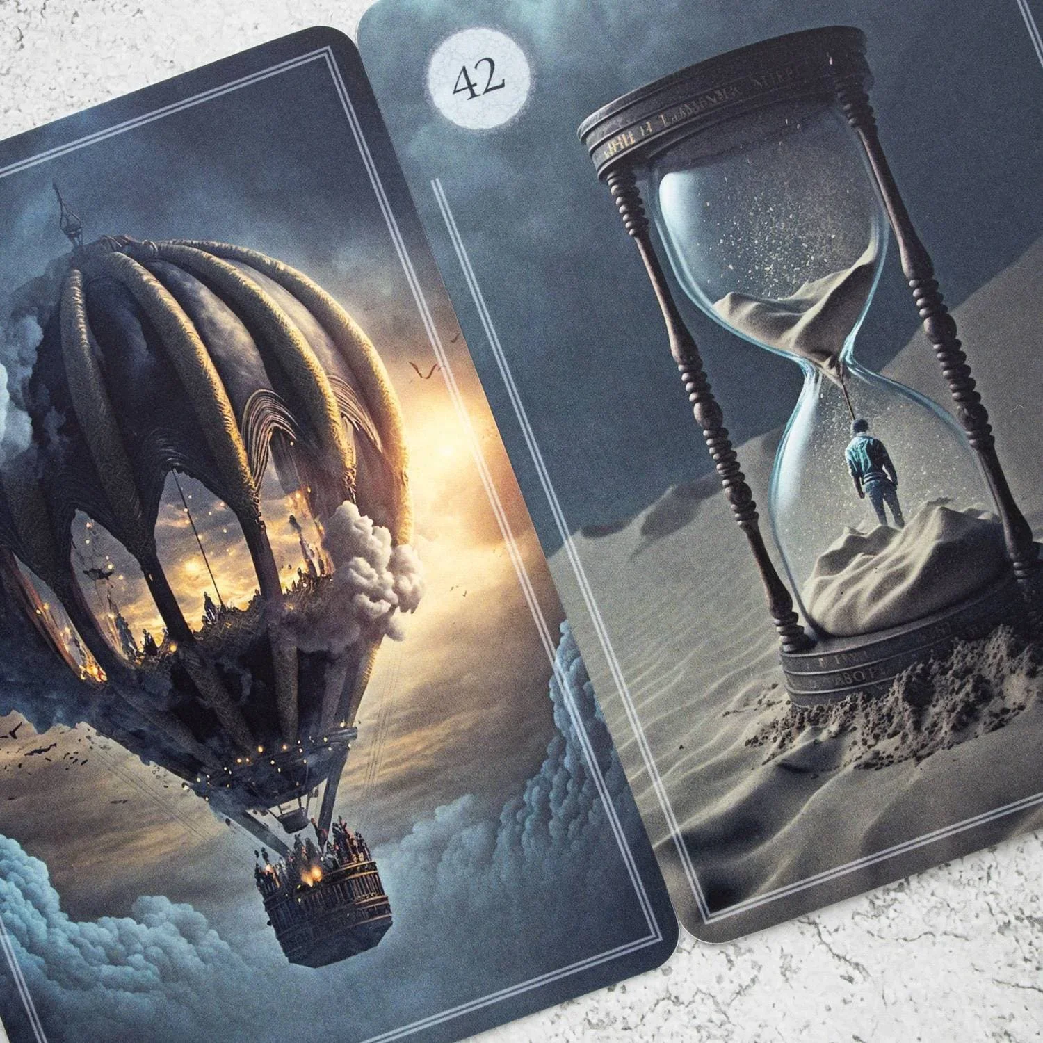 Moonlight Night Oracle Cards 44 Pcs 12X8 cm angel oracle cards