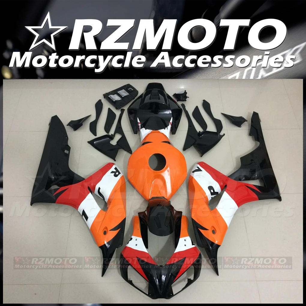 

RZMOTO, новая пластиковая инъекция, искусственная Обложка для HONDA CBR1000RR 2006 2007 #3010