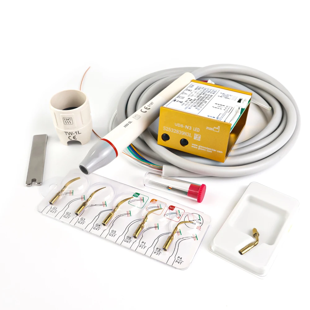 Dental Ultraschall Scaler Build in UDS N3 LED Zahnmedizin Scaler Einheit Piezo Scaling Controller Ausrüstung Fit W*odpecker