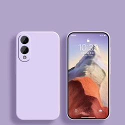 Soft Liquid Silicone Phone Case for Samsung Galaxy S Series - Premium Protection and Style (Purple)