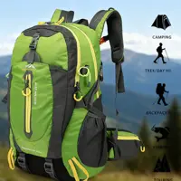 40L Water Resistant Travel Backpack Camping Hiking Laptop Daypack Trekking Climbing Backpack For Men Women Outdoor Hiking Gear