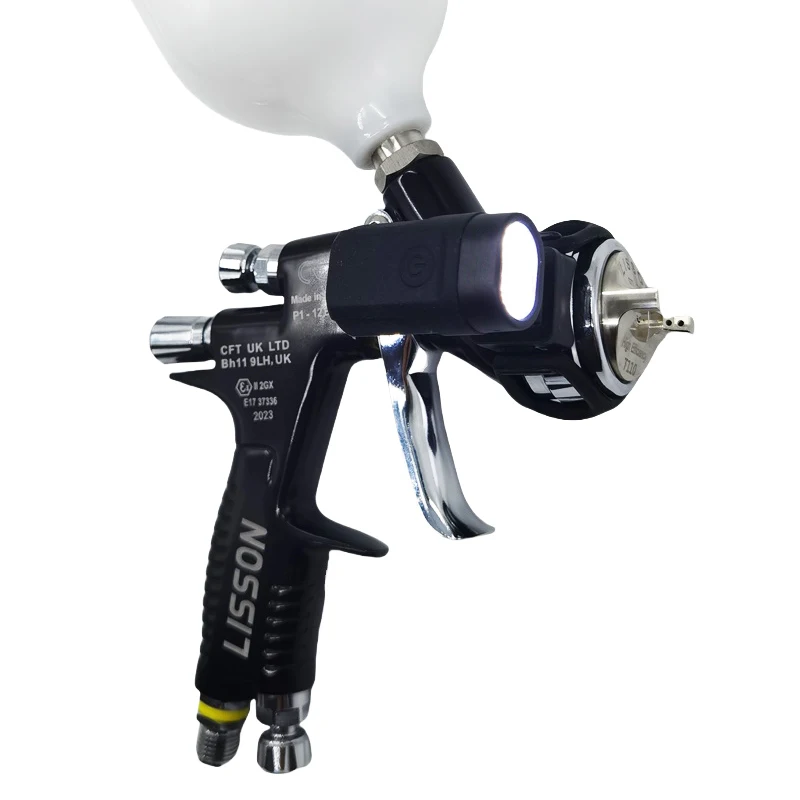 Universal Spray Gun Light Adjustable Lighting Fit Most Spray Gun For Night Work Airbrush Paint Fill Light 5