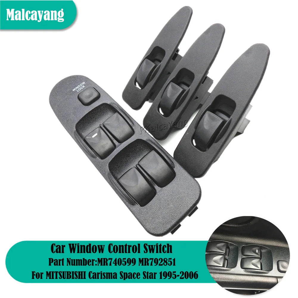 

Автомобильный главный стеклоподъемник кнопка переключения автозапчасти MR740599 MR792851 для Mitsubishi Carisma Space Star 1995-2006