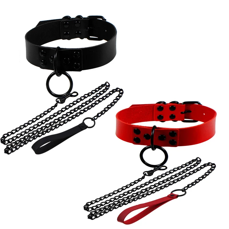 

New Anime Necklace Lolita Kuroe Shizuku Black Punk Rope Choker Marin Kitagawa Women Cosplay Harajuku prop