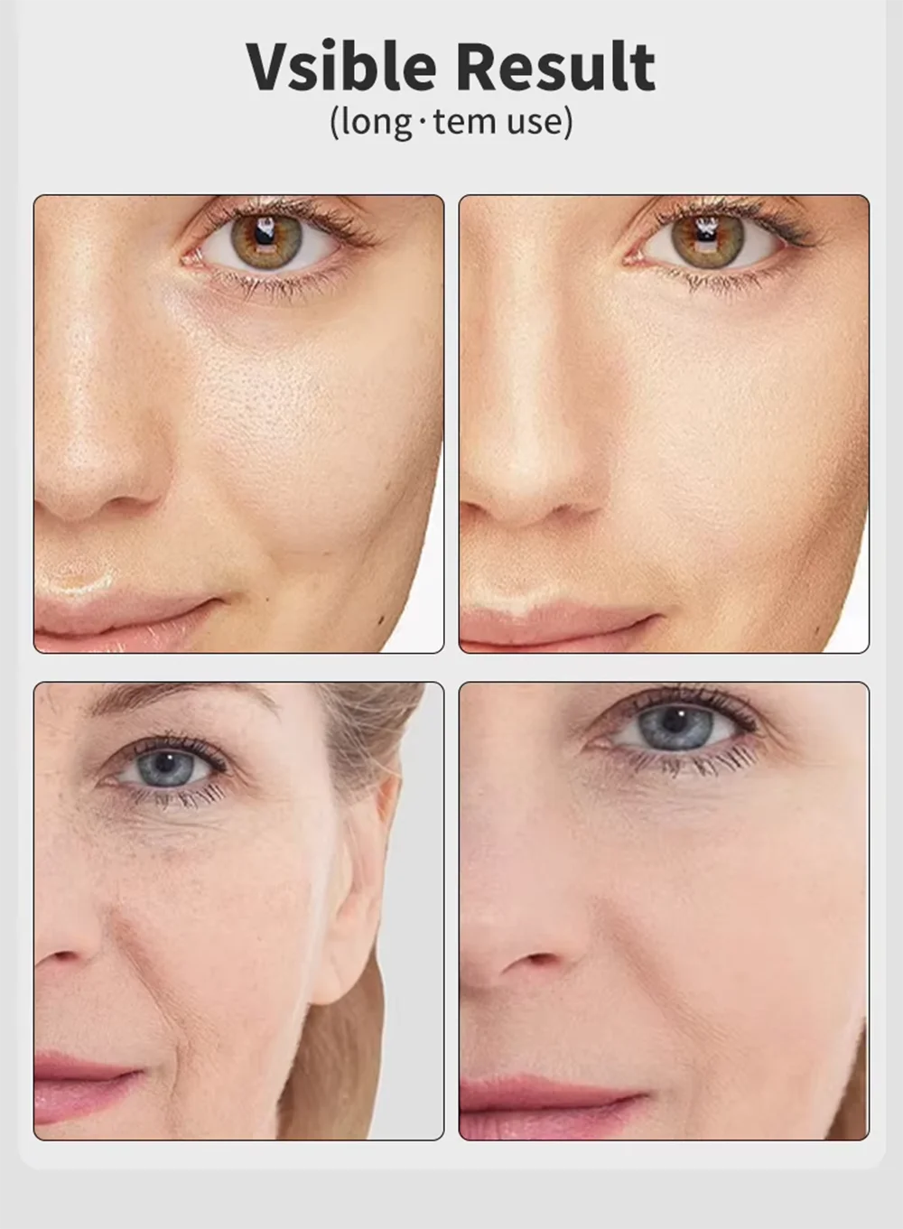 Booster Pro LED Facial Light Therapy 7 Colors Eye Beauty Wand Red Light Eye Massager For Skincare & Blue Rejuvenation Tool