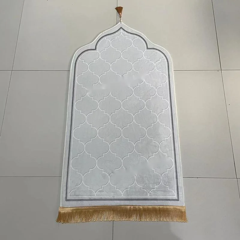 Muslim Prayer Mat Triangle Islamic Salat Musallah Rug floor mat