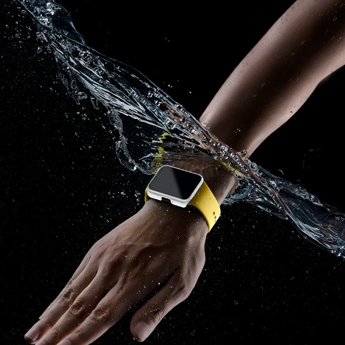 Premium Smartwatch Protective Cover with Tempered Glass - Anti-Fall & Scratch-Resistant