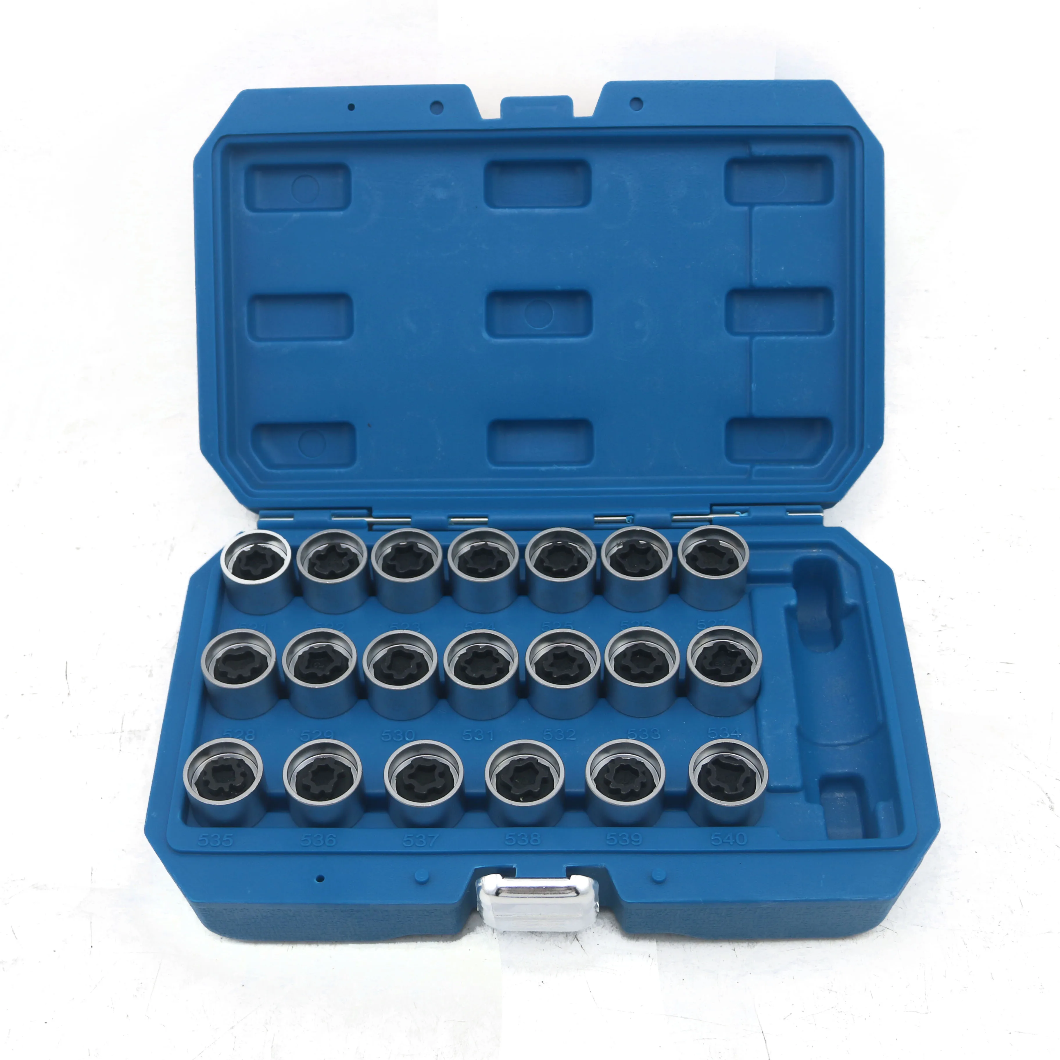 Herramienta de desmontaje de tornillo antirrobo para neumáticos de coche, funda de llave para Volkswagen Beetle Polo Golf Jetta Passat CC Tiguan, herramientas de reparación, 1 Uds.