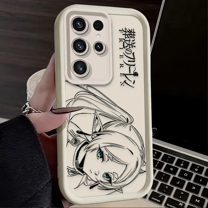 Anime Frieren Cute Girl Phone Case – Stylish Protective Cover