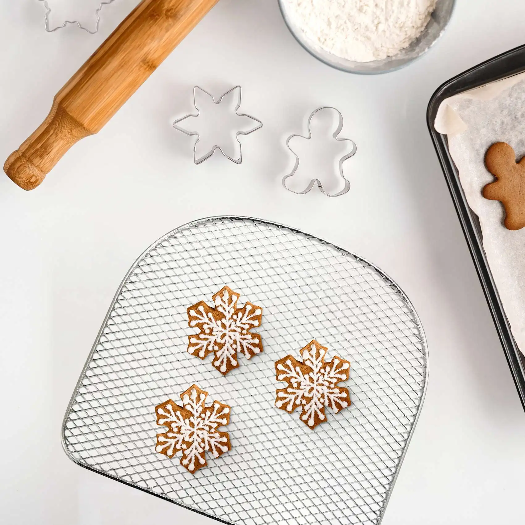 Dehydrator Rack for Air Fryer Oven,6 Quart Air Fryer Accessories,Dehydrated Fruit and Meat,Air Rack,Dehydration Tray 3Pc