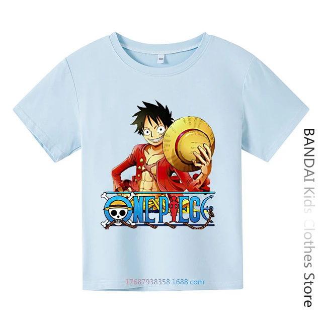 Luffy Gear 5 One Piece T-shirt Kids Boys Girls Clothes Children's Clothing  Kid Boy T Shirt Anime One Piece T-shirts Cartoon Tops - AliExpress