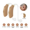 Rechargeable Hearing Aids, Digital Noise Cancelling, Sound Amplifier, USB Charging Hearing Device, True Hearing Aid For Seniors, 1