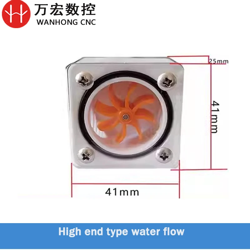 Engraving machine Water flow meter indicator/Flow Monitor Engraving Spindle Motor Water-Cooled Water Path Rotating Observer water flow sensor spindle motor water flow measuring tools