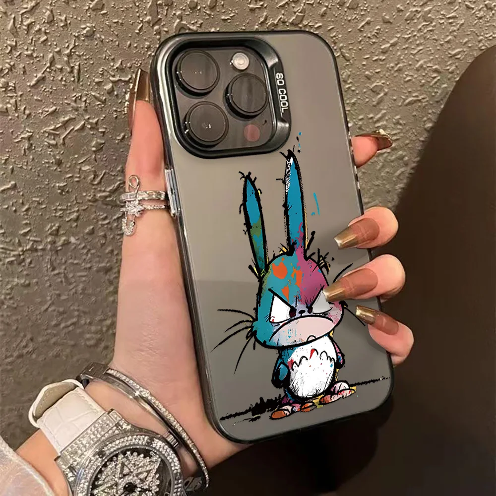 Stylish Hard Matte Cat Phone Case - Durable Protective Cover