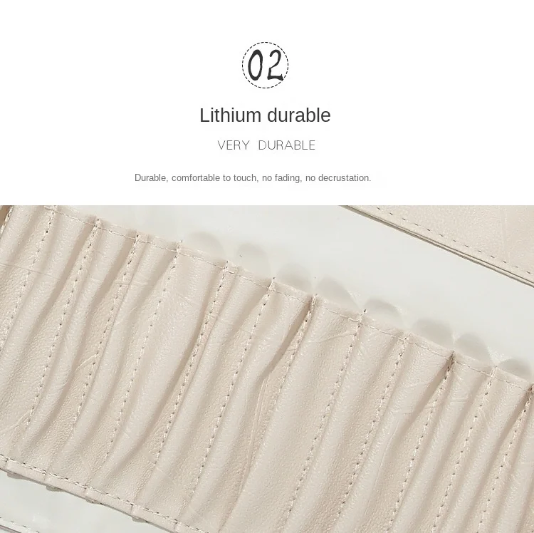12/18Hole Make-Up Brushe Bag Functional Cosmetics Case Travel Organizer Make Up Brushes Protector Makeup Tools Rolling Pouch 3