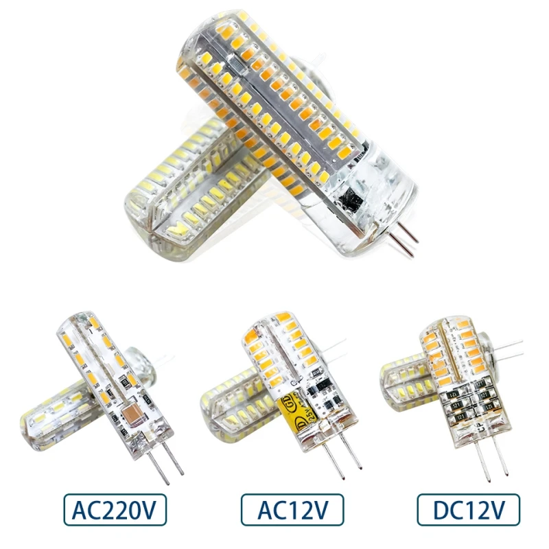 1-8Pcs G4 LED 전구 2W 3W 4W 5W 7W 9W AC DC12V 220V 옥수수 램프 SMD2835 스포트라이트 샹들리에 조명 할로겐 램프 교체