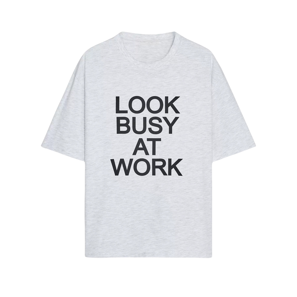 PB&ZA2025 Summer New Arrivals Women's Clothing Simple Printing Loose and Comfortable Short Sleeve Round Neck T-Shirt 0264/226