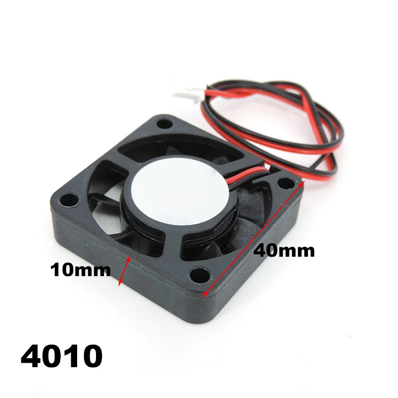DC 5V 12V 24V 4010 40x40x10MM Cooling Fan low noise brushless Blower Ball Bearing sleeve hydraulic Fluid Bearing for 3D Printer cooling fan 3d printer fan