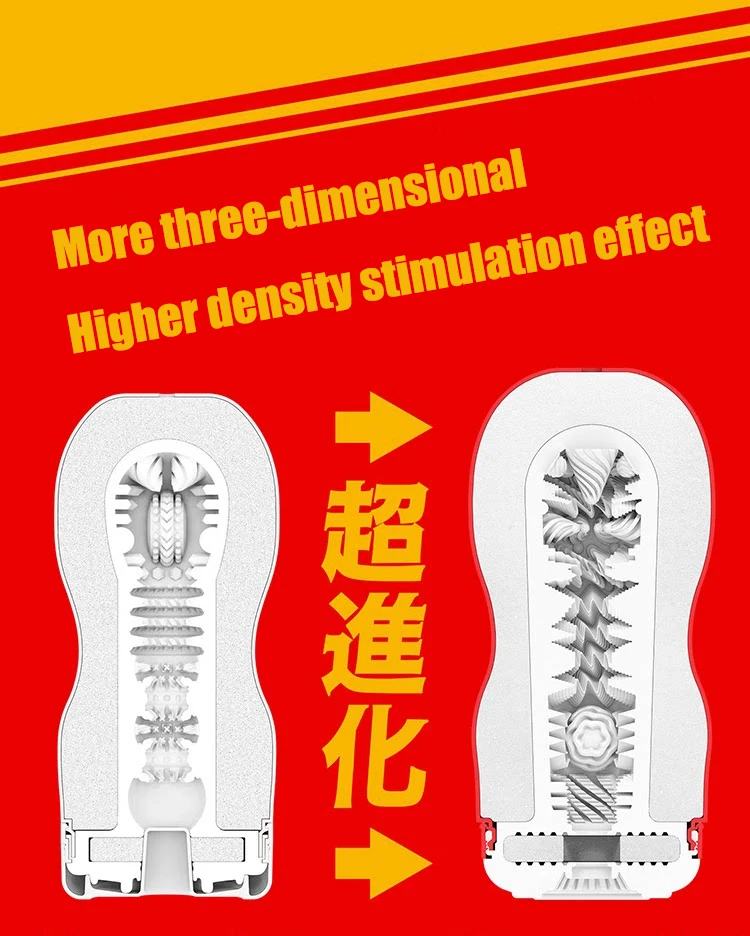 SUPER TENGA Strong Sucking Masturbator Cup For Men Realistic Vacuum Vagina Pussy Adult Endurance Exercise Sex Products Pocket