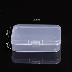 Deluxe Acrylic Card Storage Box with Dual Compartments (A2)