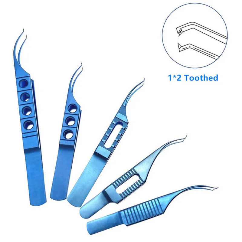

Titanium Forceps Colibri beaked Toothed Forceps Double eyelid tweezers Ophthalmic tweezers Surgical Instrument cosmetic Forcep