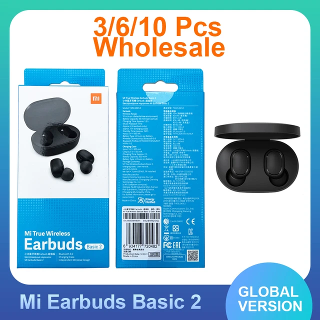 Audífonos Xiaomi Mi True Wireless Earbuds 2, inalámbricos, con Estuche de  Carga, Bluetooth 5.0. Xiaomi Audífonos Bluetooth Redmi Airdots