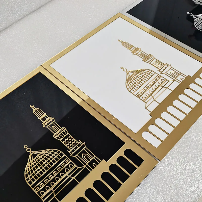 Kaaba,Masjid Al Aqsa, Masjid An Nabawi, Masjid Al Haram, Islamic home decor, Ramadan wall art, Eid Gifts