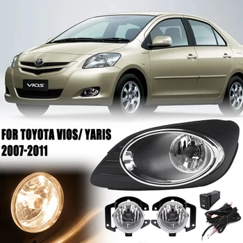 FOR TOYOTA VIOS 2007-2011 / YARIS 2008-2011 ORIGINAL OEM FOG LAMP WITH SWITCH WIRERING 1