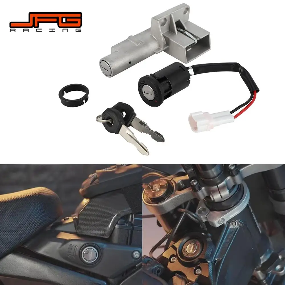 Serrure de porte électrique, interrupteur d'allumage, jeu de clés, guidon, casque, pour Surron sur-ron Lightbee Light Bee X S ebike JFG