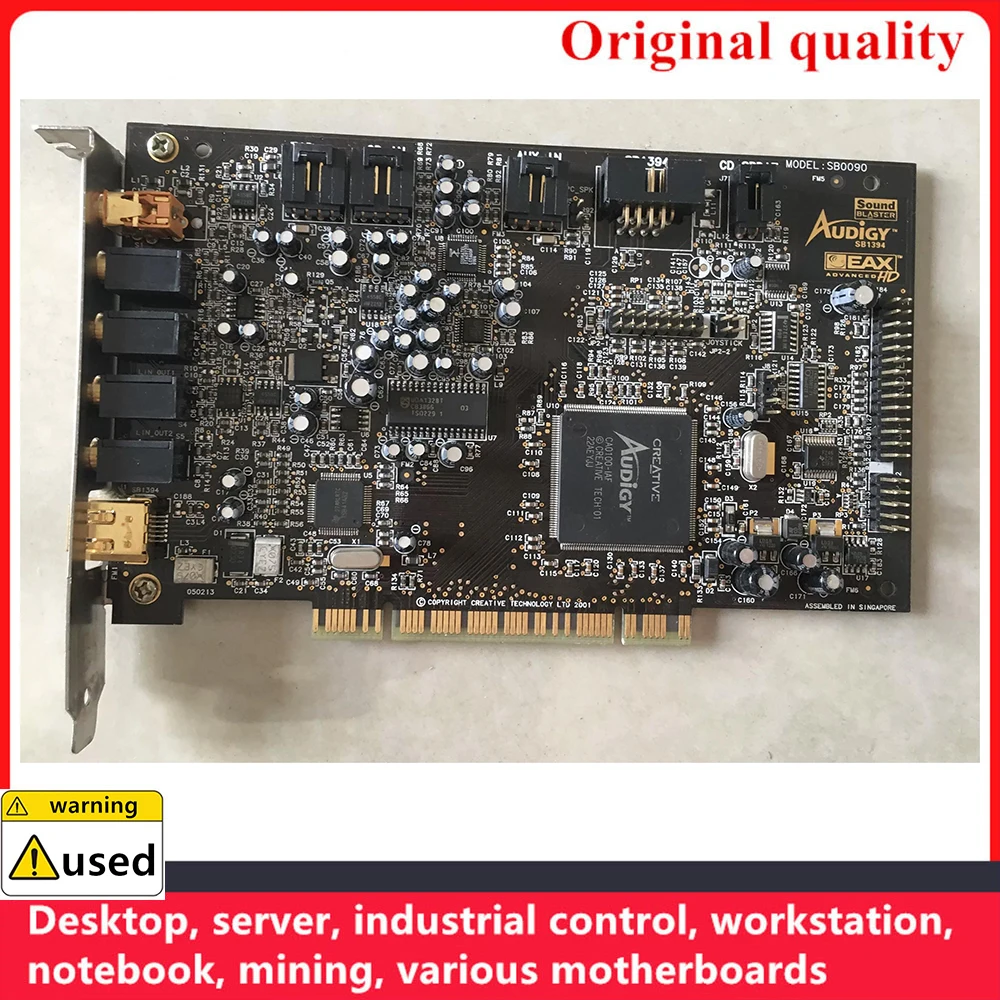 Carte son FFYY-5.1 PCI Express PCI-E Intégré Double Sortie Wild pour PC  Fenêtre XP/7/8/10 - AliExpress