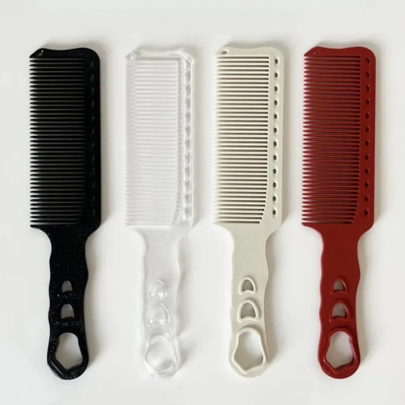 1Pc Men's Hair Cutting Comb Anti-slip Anti-static Hairstylist Trimming Hair Comb Barber Shop Pro Hairdressing Hairbrush Y0724