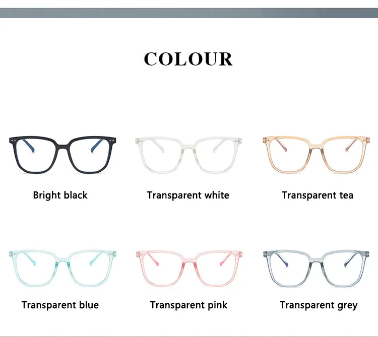 blue light lenses Classic Anti Blue Light Glasses Blocking Filter Reduces Eyewear Strain Clear Gaming Computer Optical Glasses Men Women blue light protection glasses