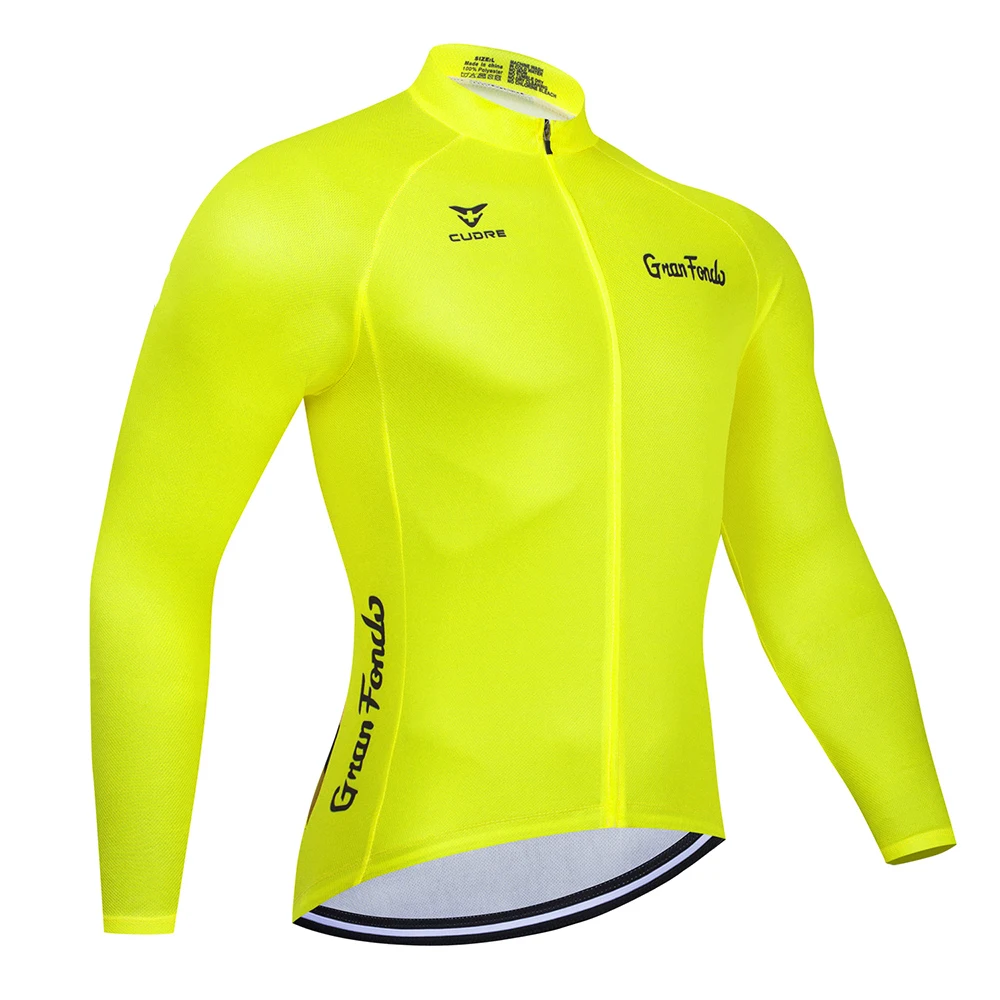 2023LongSleeveCyclingJerseyCyclingClothingSportsBreathableJerseyCoatRoadBikecycle