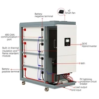 Système solaire hors réseau complet 10kw 15 Kw 40kwh 43kwh, système de stockage de batterie solaire, onduleur tout-en-un avec batterie intégrée 5