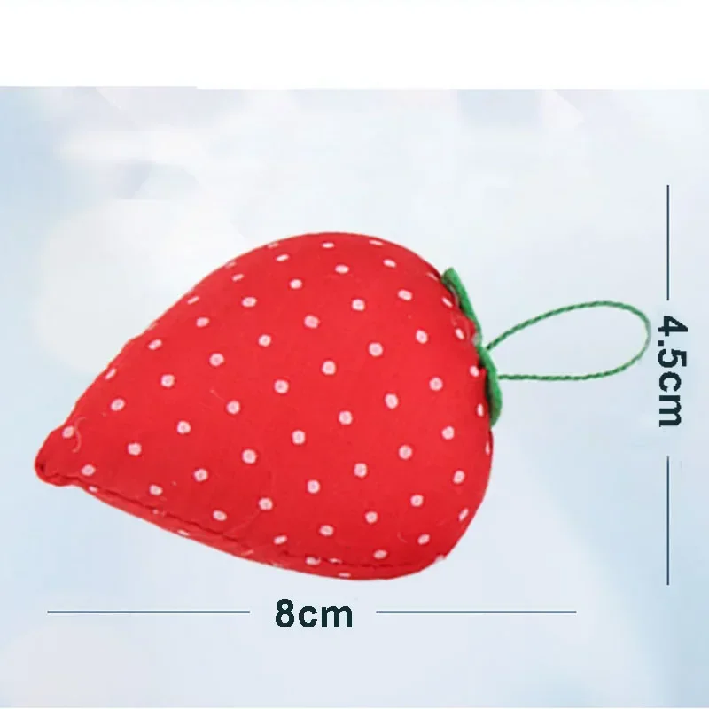 DIY Fabric Pin Cushion Soft Needle Ball Cross Stitch Sewing Handmade Sewing Tools Needle Pack with Wood Base Sewing Accessory