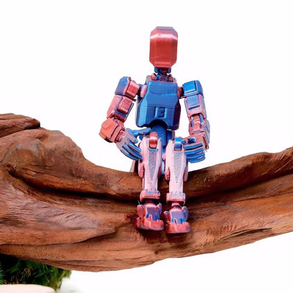 Multi Jointed Robot Action Figure with Accessories